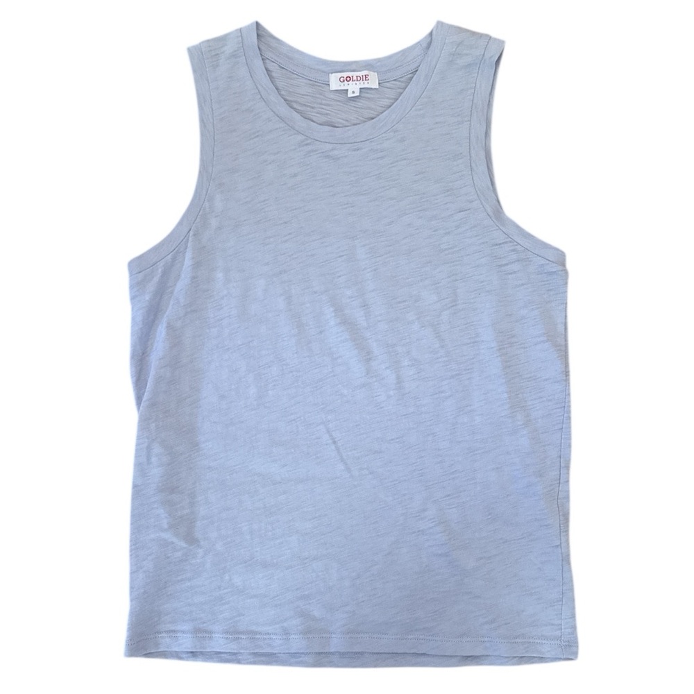 Goldie Lewinter NEW Tank Light Blue S